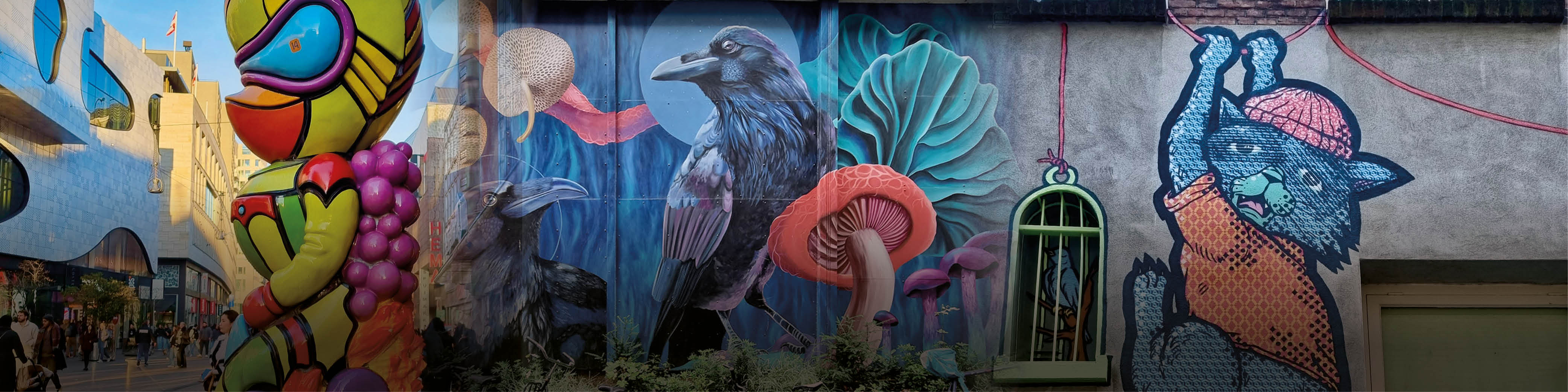 Buitenkunst in de Binnenstad